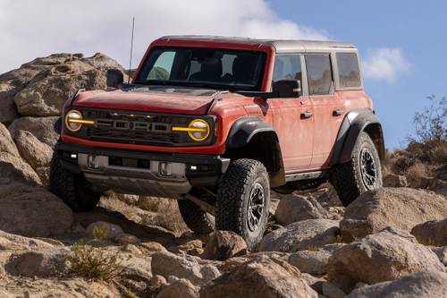 2022 Ford Bronco Raptor Convertible SUV Exterior