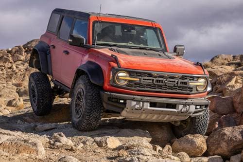 2022 Ford Bronco Raptor Convertible SUV Exterior