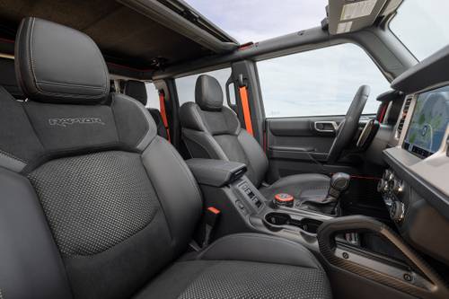 2022 Ford Bronco Raptor Convertible SUV Interior