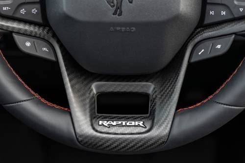 2022 Ford Bronco Raptor Convertible SUV Steering Wheel Detail