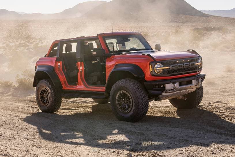 2023 Ford Bronco Raptor Convertible SUV Exterior