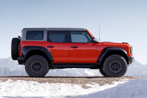 2023 Ford Bronco Raptor Convertible SUV Profile