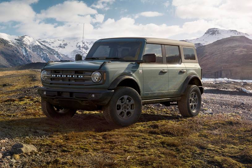 2024 Ford Bronco Big Bend Convertible SUV Exterior Shown
