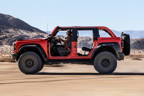 2024 Ford Bronco Raptor Convertible SUV Profile