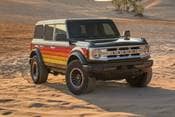 2025 Ford Bronco Big Bend Convertible SUV Exterior. Free Wheeling Package Shown.