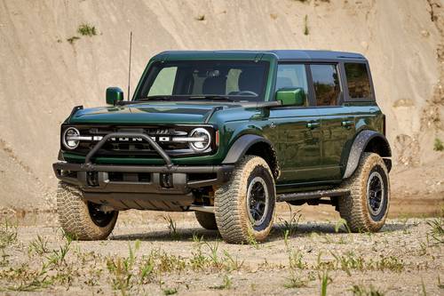 2025 Ford Bronco Outer Banks Convertible SUV Exterior Shown