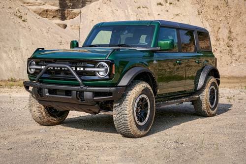 2025 Ford Bronco Outer Banks Convertible SUV Exterior Shown