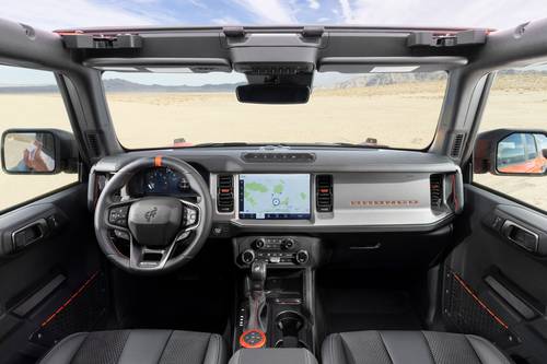 2025 Ford Bronco Raptor Convertible SUV Dashboard