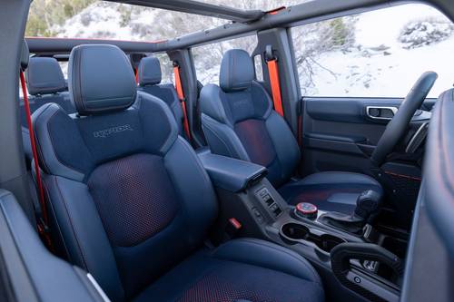 2025 Ford Bronco Raptor Convertible SUV Interior Detail
