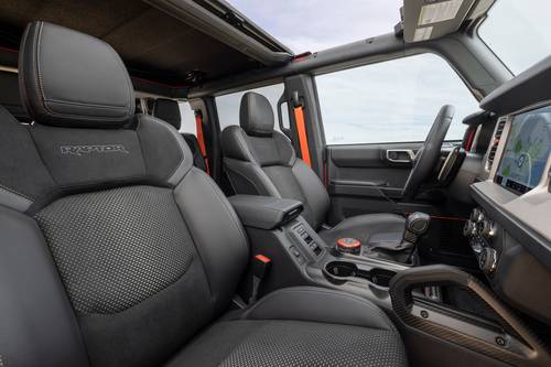 2025 Ford Bronco Raptor Convertible SUV Interior