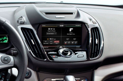 2016 Ford C-Max Hybrid SEL Wagon Center Console