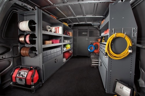 2013 Ford E-Series Van E-150 Cargo Van Cargo Area