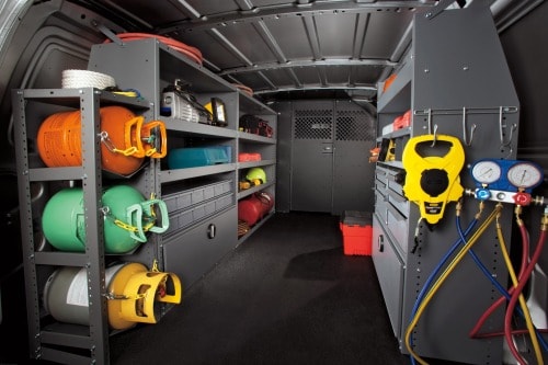 2013 Ford E-Series Van E-150 Cargo Van Cargo Area