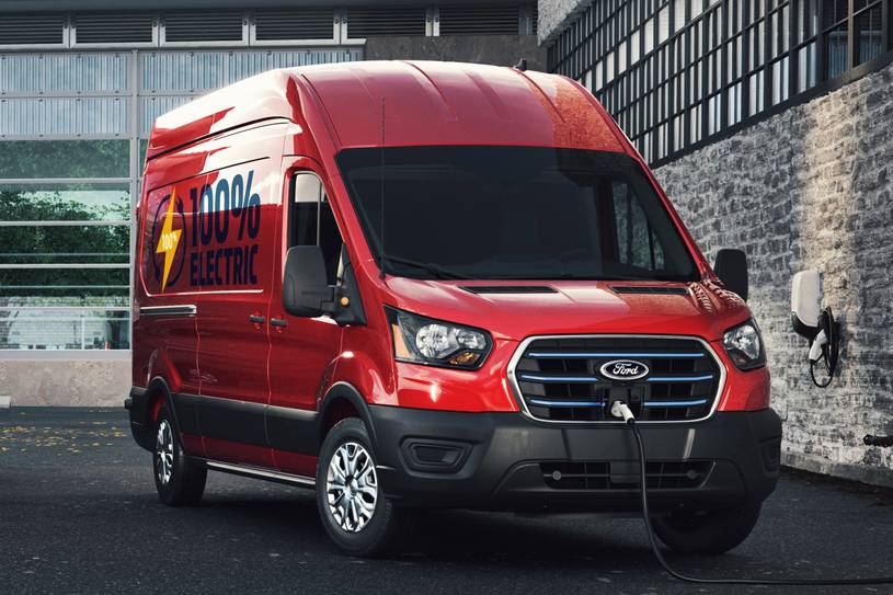 Ford E-Transit Cargo Van 350 High Roof Exterior