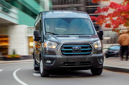 Ford E-Transit Cargo Van 350 Medium Roof Exterior