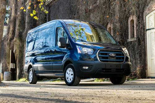 Ford E-Transit Cargo Van 350 Medium Roof Exterior