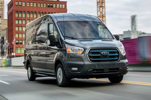 Ford E-Transit Cargo Van 350 Medium Roof Exterior