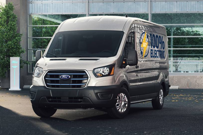 2026 Ford E-Transit Cargo Van 350 Medium Roof Exterior