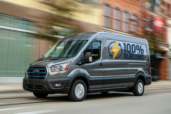 The 2022 Ford E-Transit Might Be the Local Delivery Van of the Future