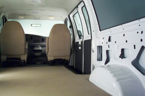 2008 Ford Econoline Cargo E-250 Cargo Van Cargo Area