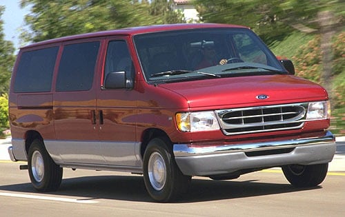 2000 Ford Econoline Wagon 2 Dr E-150 XL Passenger Van