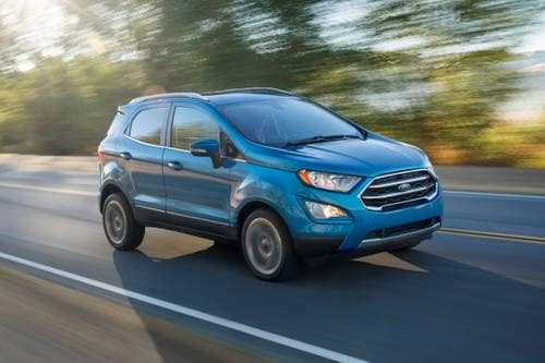 Ford EcoSport Titanium 4dr SUV Exterior Shown