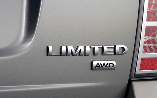 2008 Ford Edge Limited AWD Rear Badging 2008 Ford Edge Limited AWD Rear Badging