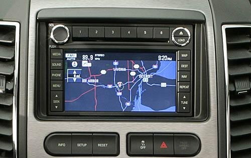 2009 Ford Edge Sport Center Console