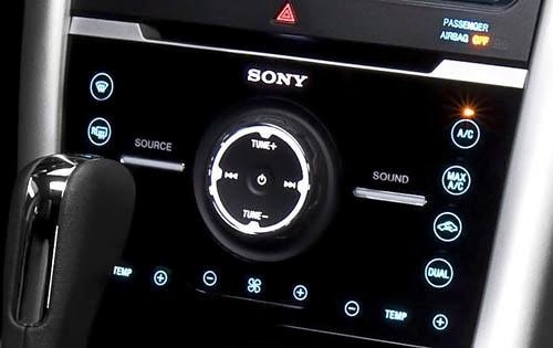 2011 Ford Edge Sport Center Console
