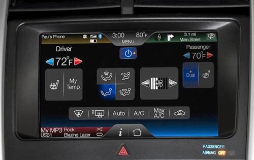 2012 Ford Edge Limited Center Console