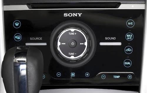2012 Ford Edge Limited Center Console