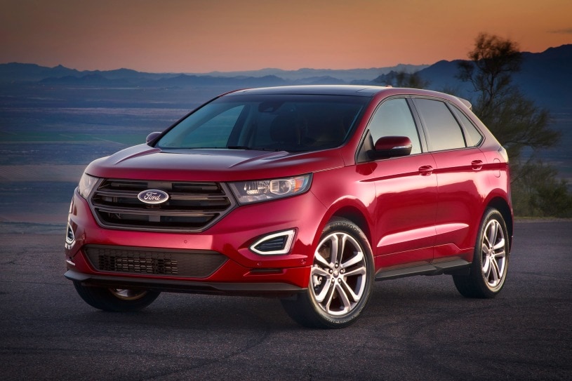 2018 Ford Edge Color Options