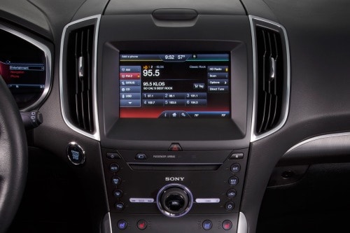 Ford Edge Titanium 4dr SUV Audio Console