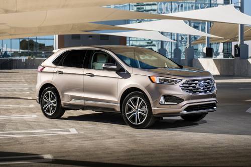 2019 Ford Edge Titanium 4dr SUV Exterior. Elite Package Shown.