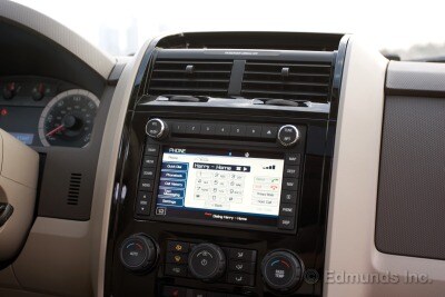 2009 Ford Escape Hybrid Suv Review Edmunds 2009 Ford Escape Hybrid Exterior The Display Screen Can Show A Phone S Keypad So You Run Through Voice Mails