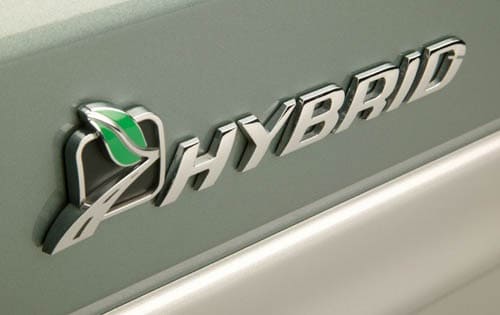2005 Ford Escape Hybrid Side Badging