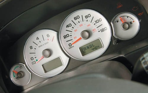 2005 Ford Escape Hybrid Gauge Cluster