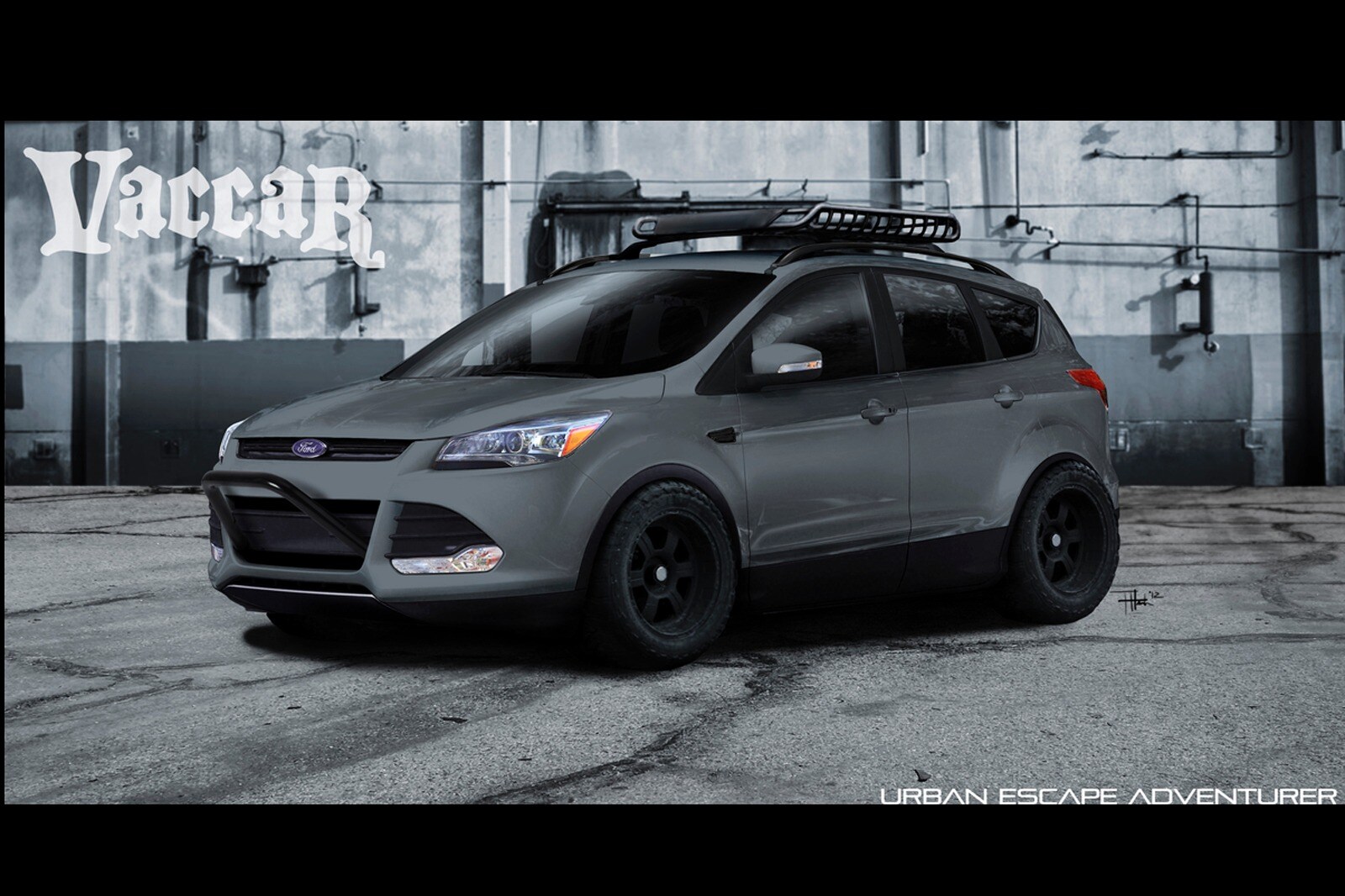 Custom 2013 Ford Escapes Unveiled Ahead of 2012 SEMA Show Edmunds