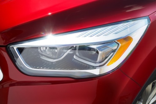 2017 Ford Escape Titanium 4dr SUV Headlamp Detail