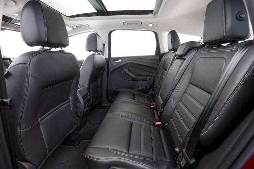 2017 Ford Escape Titanium 4dr SUV Rear Interior