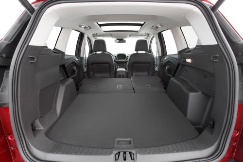 2017 Ford Escape Titanium 4dr SUV Rear Seats Down