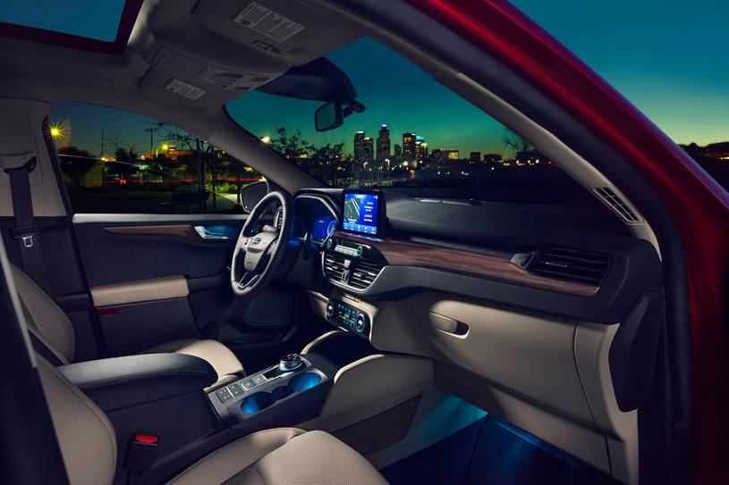 Ford Escape Titanium 4dr SUV Interior Shown