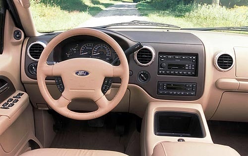 2003 Ford Expedition XLT FX4 4WD Interior w/Leather