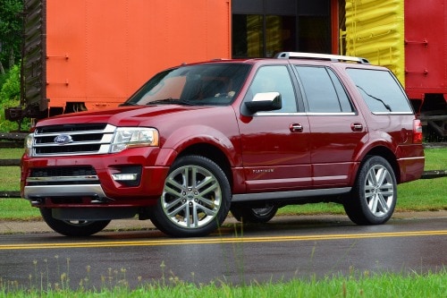 2015 Ford Expedition Platinum 4dr SUV Exterior Shown
