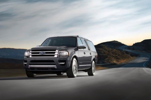 2017 Ford Expedition Platinum 4dr SUV Exterior Shown