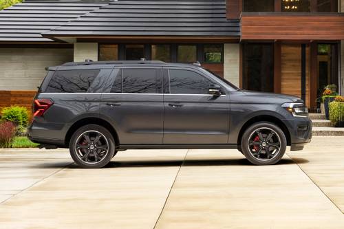 Ford Expedition Limited 4dr SUV Profile. Stealth Performance Edition Package Shown.