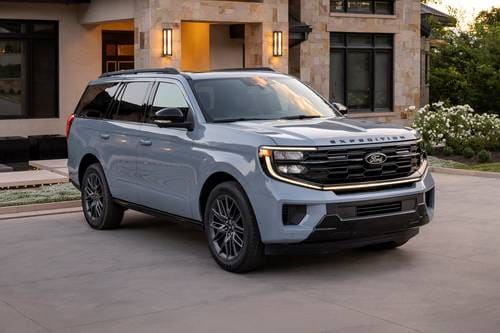 2025 Ford Expedition Platinum 4dr SUV Exterior. Stealth Appearance Package Shown.