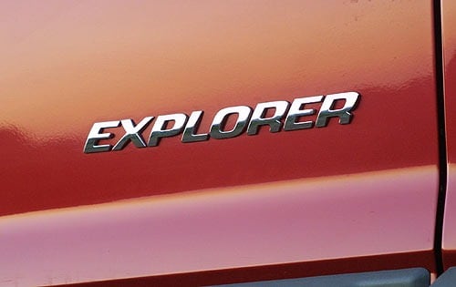 2002 Ford Explorer Side Badging