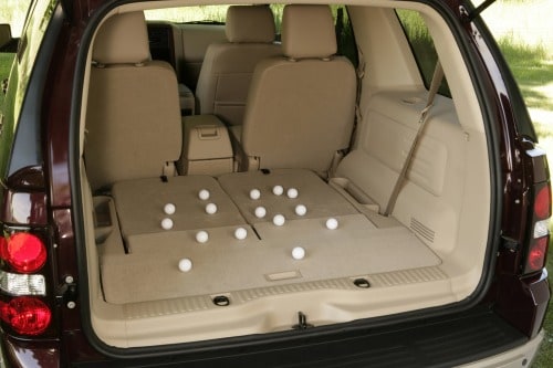 2008 Ford Explorer Eddie Bauer 4dr SUV Cargo Area