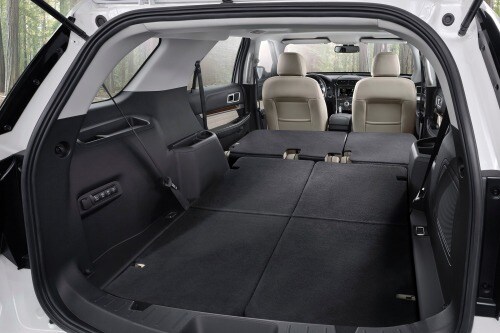 2016 Ford Explorer Platinum Cargo Area